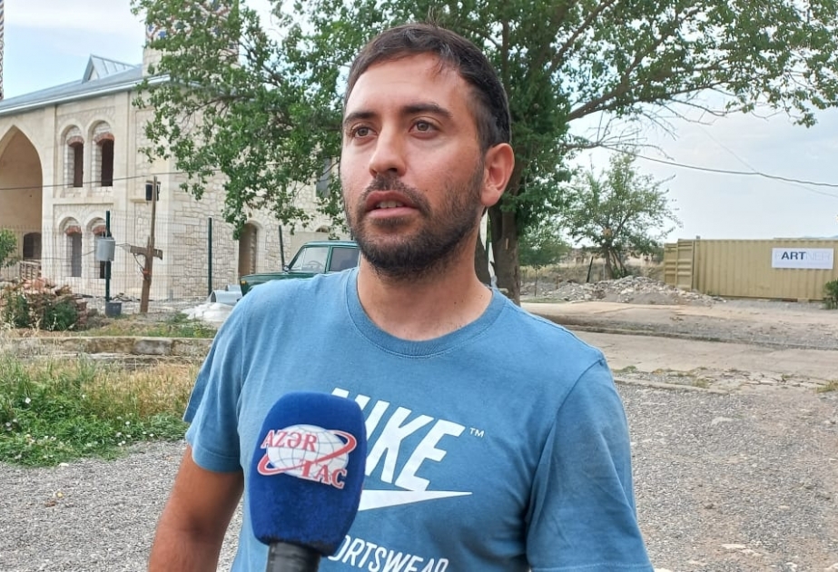 Argentinalı səyyah: Azad olunmuş ərazilərdə belə qorxunc mənzərə ilə üzləşəcəyimizi gözləmirdik