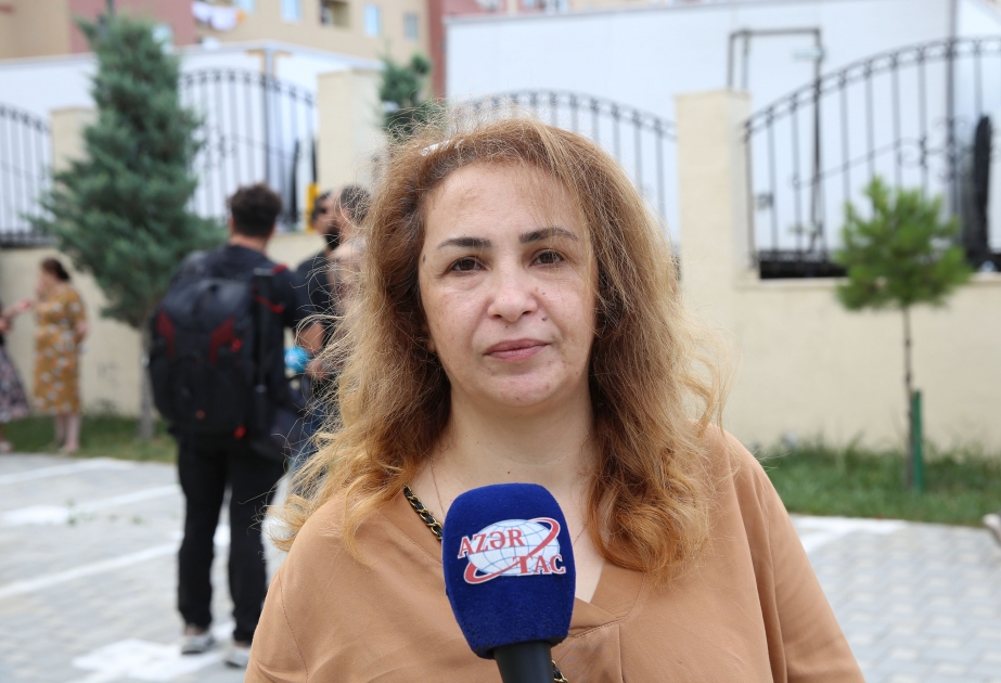Əminə Şahverdiyeva: Artıq qaçqın deyiləm, öz doğma yurduma qayıdıram