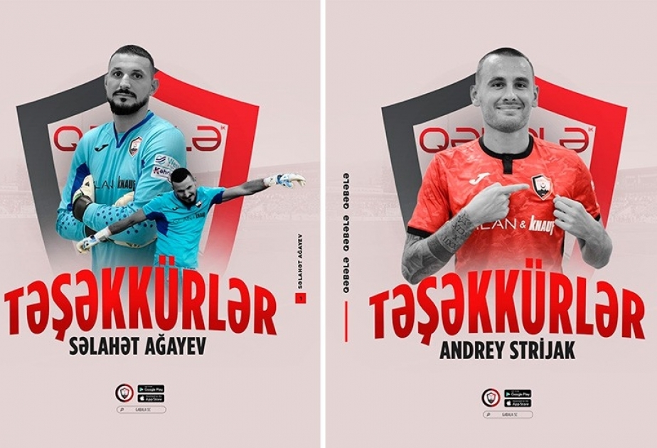 “Qəbələ” klubu daha iki futbolçu ilə yollarını ayırıb