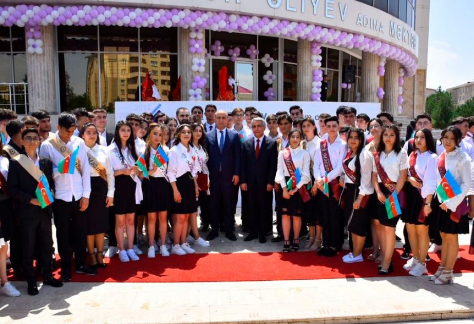 Elm və təhsil naziri Naxçıvanda “Son zəng” tədbirində