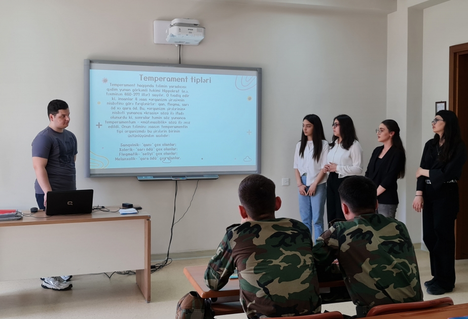 Ekstremal şəraitdə psixoloji xidmətin təşkili -  praktik dərs