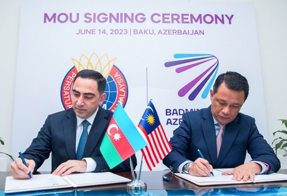 Azərbaycanın və Malayziyanın Badminton federasiyaları arasında əməkdaşlıq memorandumu imzalanıb