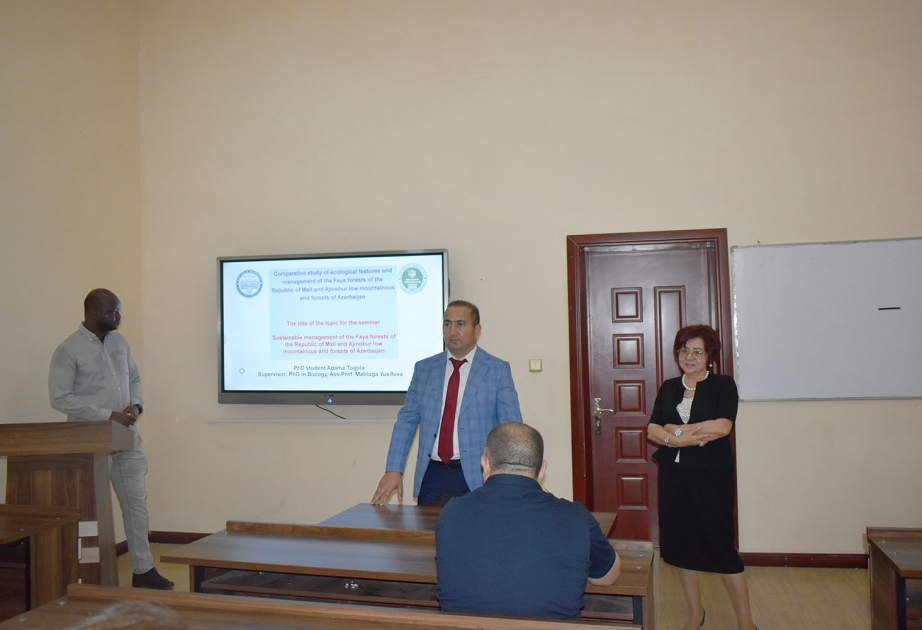 BDU-da Malinin Faya və Azərbaycanın Acınohur meşələrinin ekoloji vəziyyəti təhlil olunub