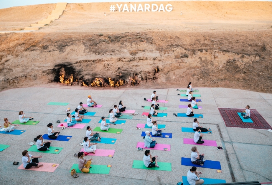 Indian Embassy in Azerbaijan hosts vibrant Yoga event at Yanardag