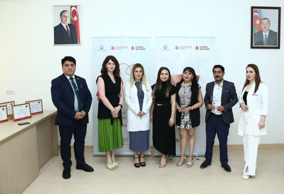 Qan Bankı donorluqda fəal iştirak edən bir sıra vətəndaşlara və qurumlara təşəkkür edib