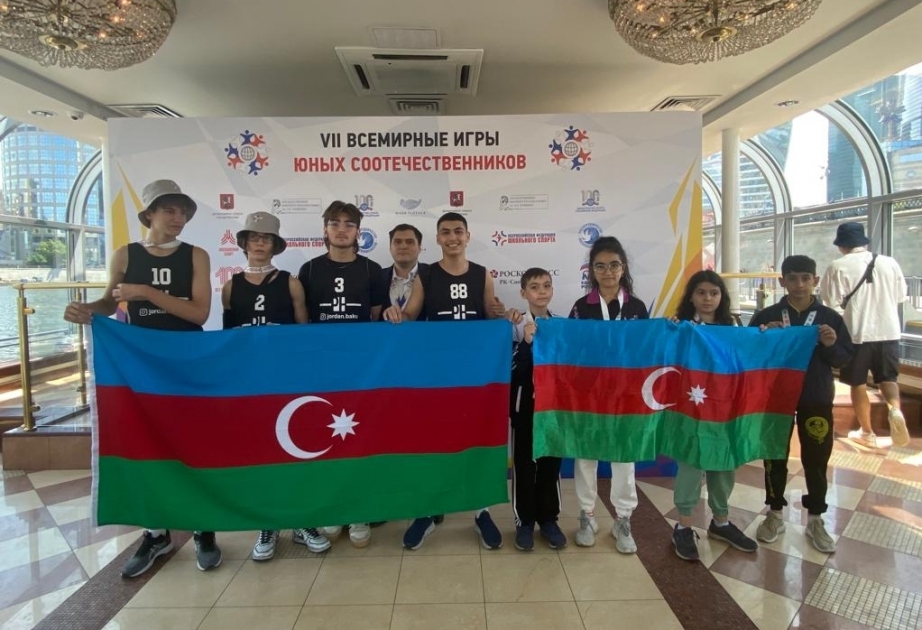 Azərbaycan VII Ümumdünya Yeniyetmə Həmvətənlərin Oyunlarında təmsil olunub
