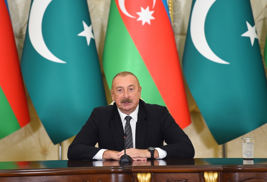 President Ilham Aliyev: Azerbaijan-Pakistan relations are the relations between the brothers VIDEO