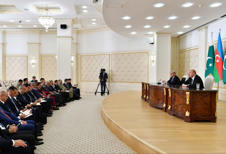 President Ilham Aliyev: We are very grateful to Pakistan for support to Azerbaijan during times of occupation and during 44 days of Patriotic War of 2020 VIDEO
