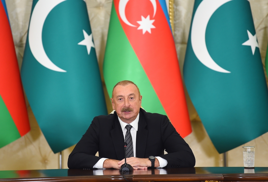 President Ilham Aliyev: Pakistan and Azerbaijan are countries, which always stand shoulder to shoulder