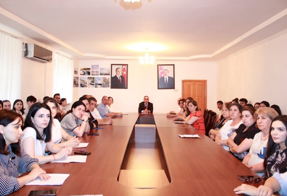 Mingəçevir Dövlət Universitetində Milli Qurtuluş Günü qeyd edilib