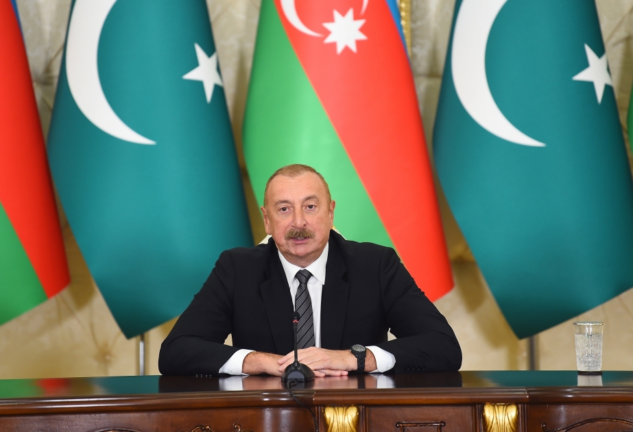 Le président azerbaïdjanais : Le Pakistan n’a pas établi de relations diplomatiques avec l’Arménie, ce qui est une position de pays frère