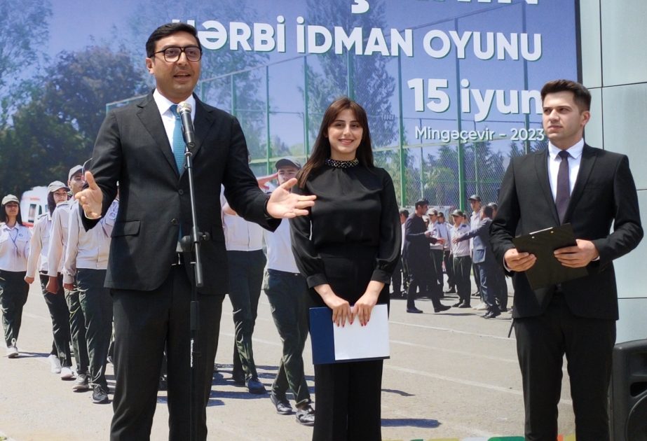 Gənclər paytaxtı Mingəçevirdə “Şahin” hərbi-idman oyunlarının final mərhələsinə start verilib VİDEO