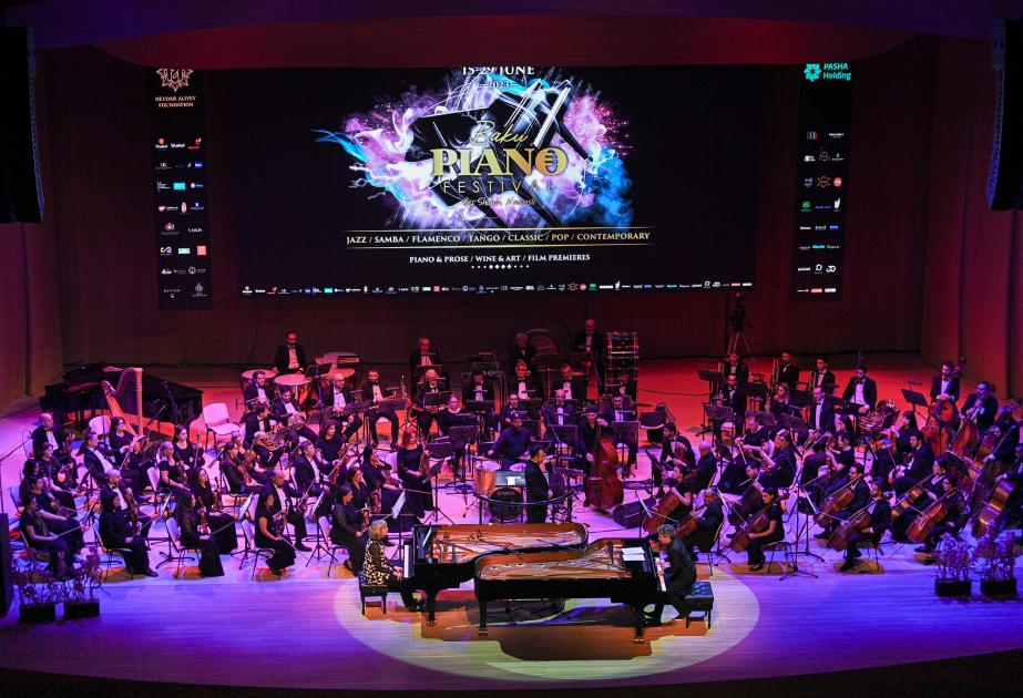 Heydər Əliyev Mərkəzində II Bakı Beynəlxalq Piano Festivalının açılışı olub