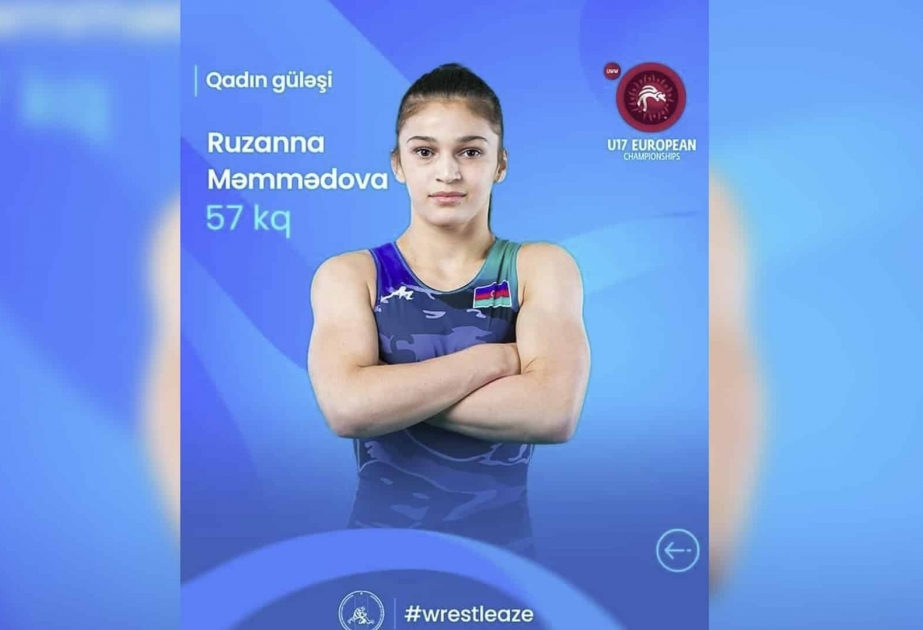 Luchadora azerbaiyana gana plata en el Campeonato de Europa