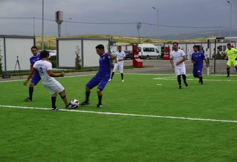 “Heydər Əliyev İli” çərçivəsində ANAMA-nın sahə əməkdaşlarının iştirakı ilə mini-futbol turnirinə start verilib