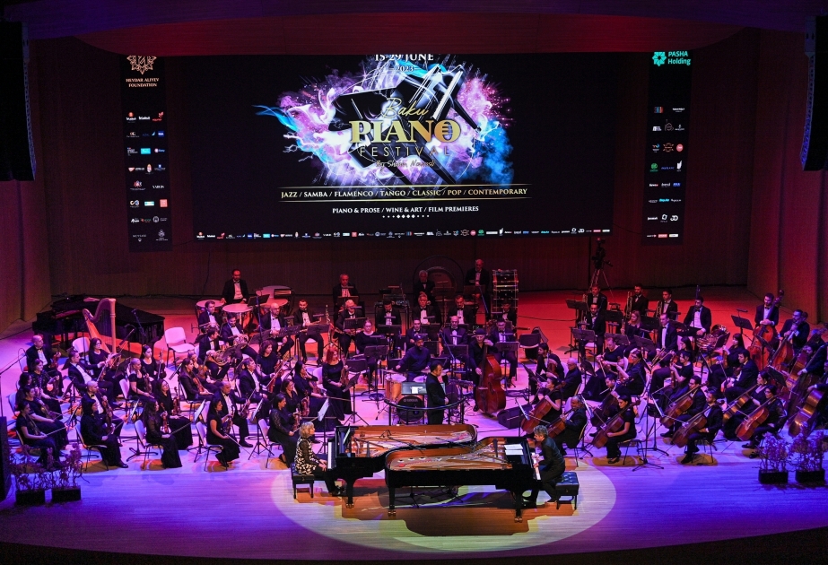 Azerbaiyán acoge la gran inauguración del 2º Festival Internacional de Piano de Bakú en el Centro Heydar Aliyev