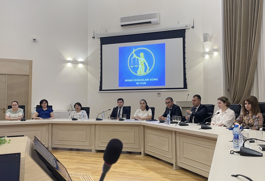 Energetika Nazirliyində insan hüquqlarına dair maarifləndirici tədbir keçirilib