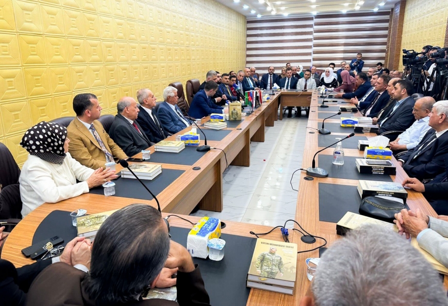 Kərkükdə “Vətən müharibəsi tarixi. Şəxsiyyət faktoru” kitabının təqdimatı olub