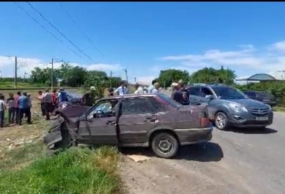 Ağstafada yol qəzasında 6 nəfər xəsarət alıb