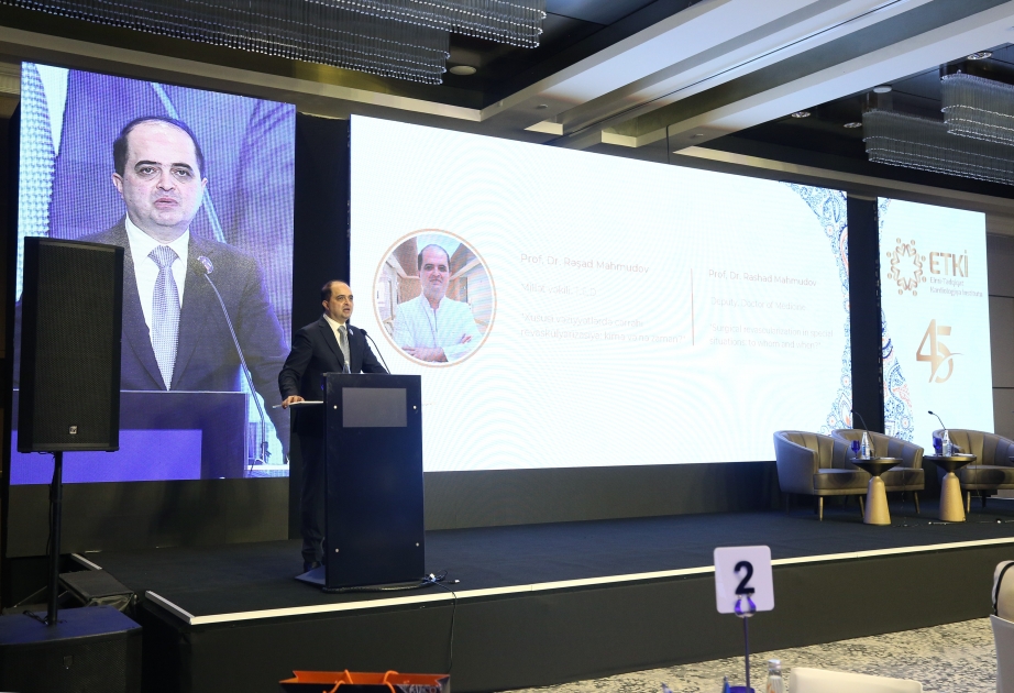 “Müasir kardiologiya: nailiyyətlər və innovativ yeniliklər” mövzusunda beynəlxalq elmi-praktik konqres keçirilib