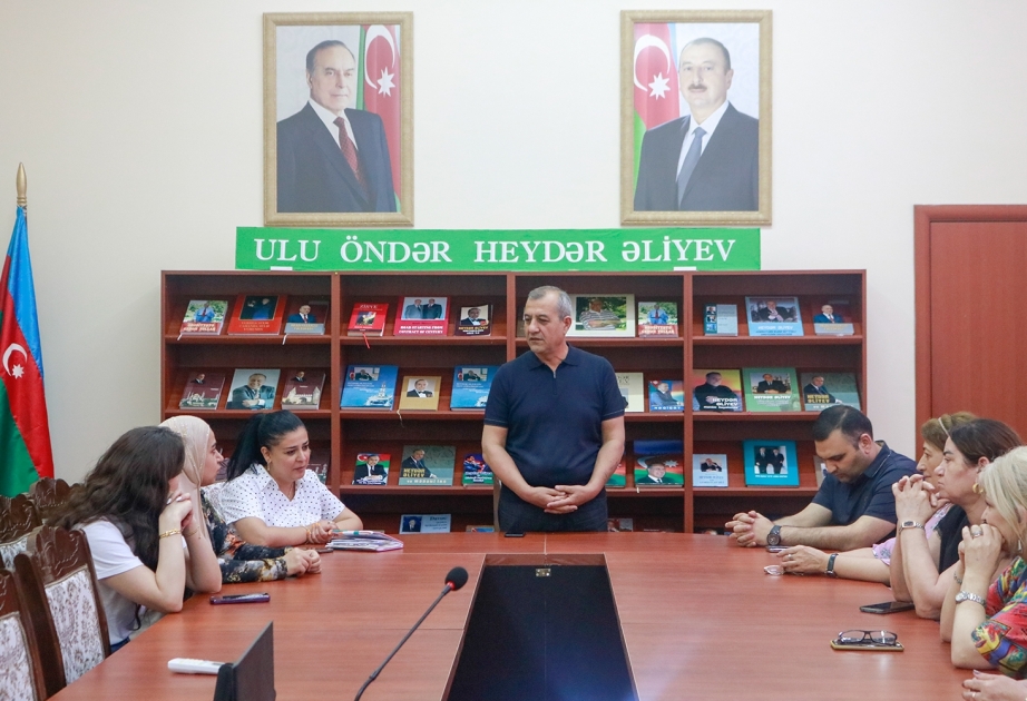 Gənclər Kitabxanasında Azərbaycanda İnsan Hüquqları Gününə həsr olunmuş tədbir təşkil edilib