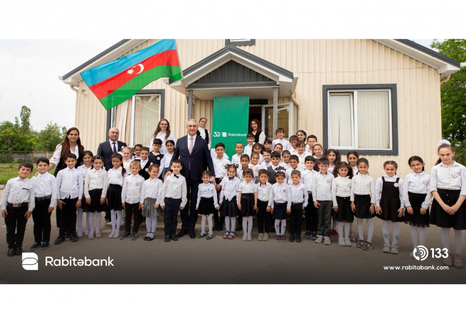 ®  “Rabitəbank” 30 ucqar kənd məktəbində kitabxana qurub