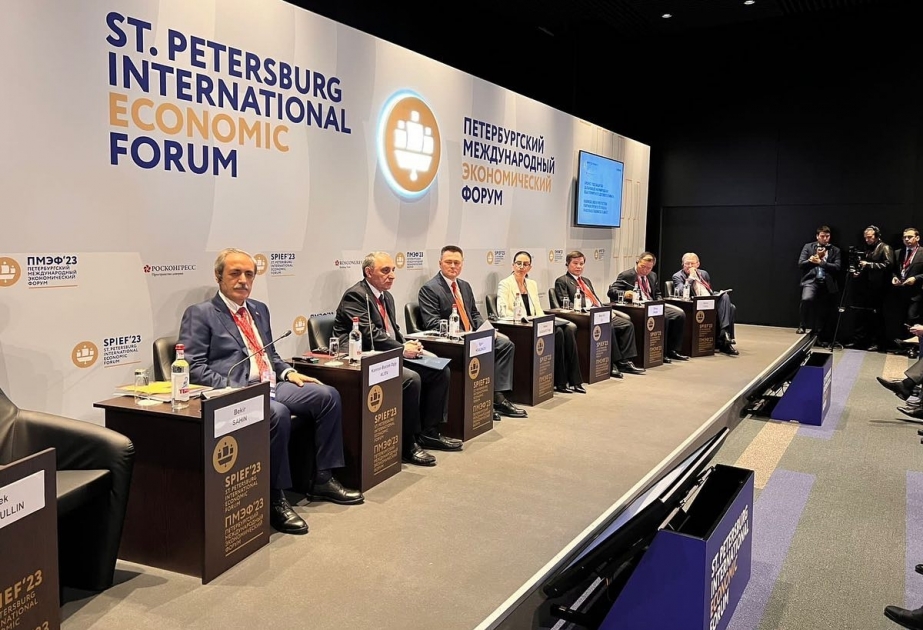 Baş prokuror Peterburq Beynəlxalq İqtisadi Forumunda çıxış edib