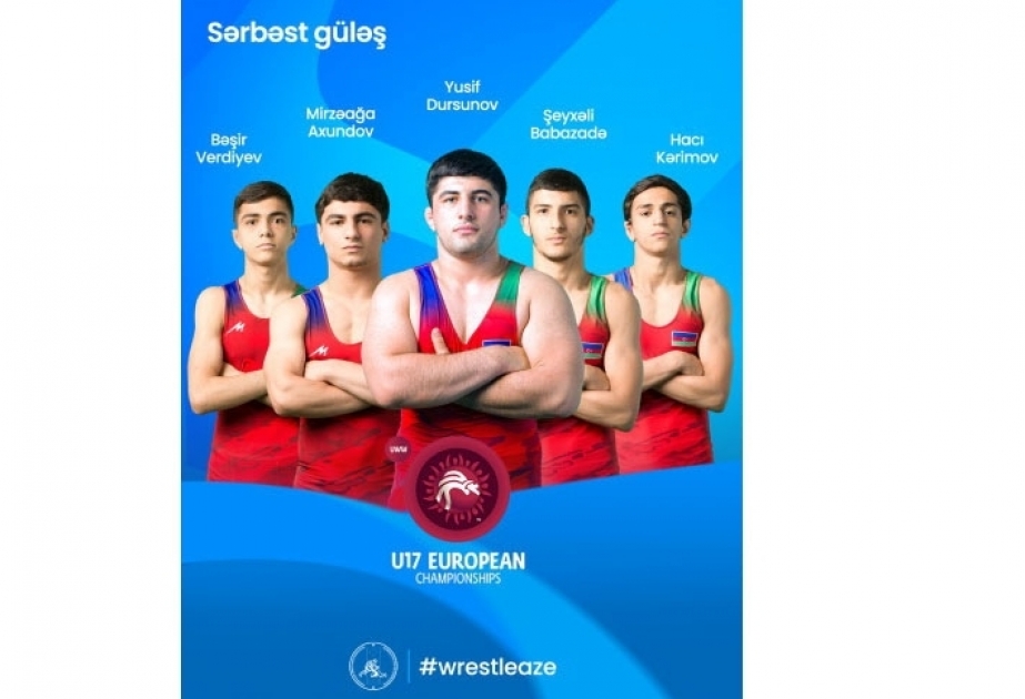 Two Azerbaijani wrestlers into U17 European Championships final