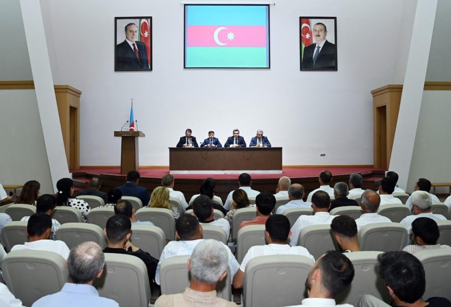 “Azərişıq” ASC Zaqatalada sahibkarlarla görüş keçirib