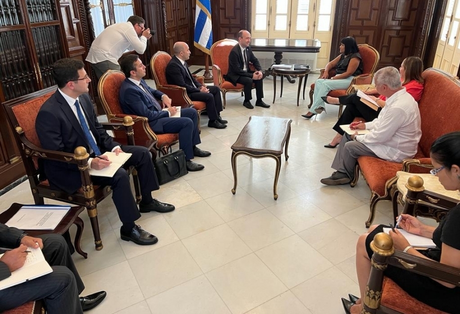 El Viceministro de Asuntos Exteriores de Azerbaiyán efectúa una visita a Cuba
