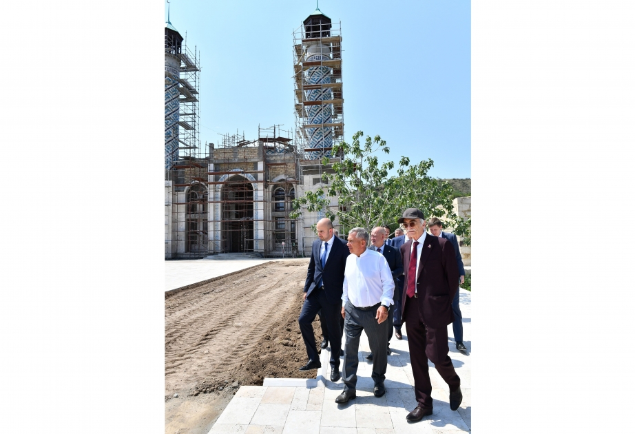 Rustam Minnikhanov viewed ongoing works in city of Zangilan
