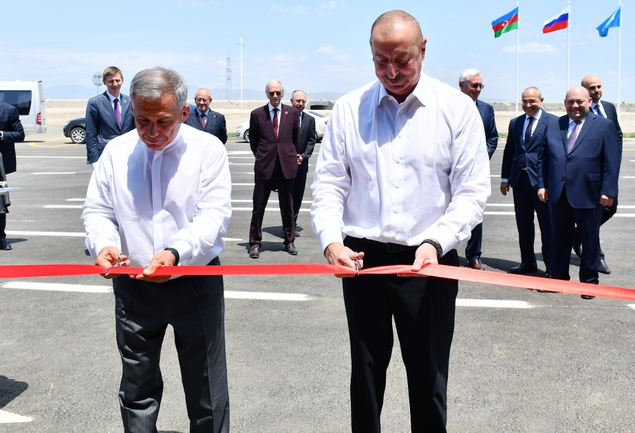 Auto Leasing Azerbaijan LLC opened in “Araz Valley Economic Zone” Industrial Park President of Azerbaijan Ilham Aliyev and Rais of Tatarstan Rustam Minnikhanov attended the opening ceremony VIDEO