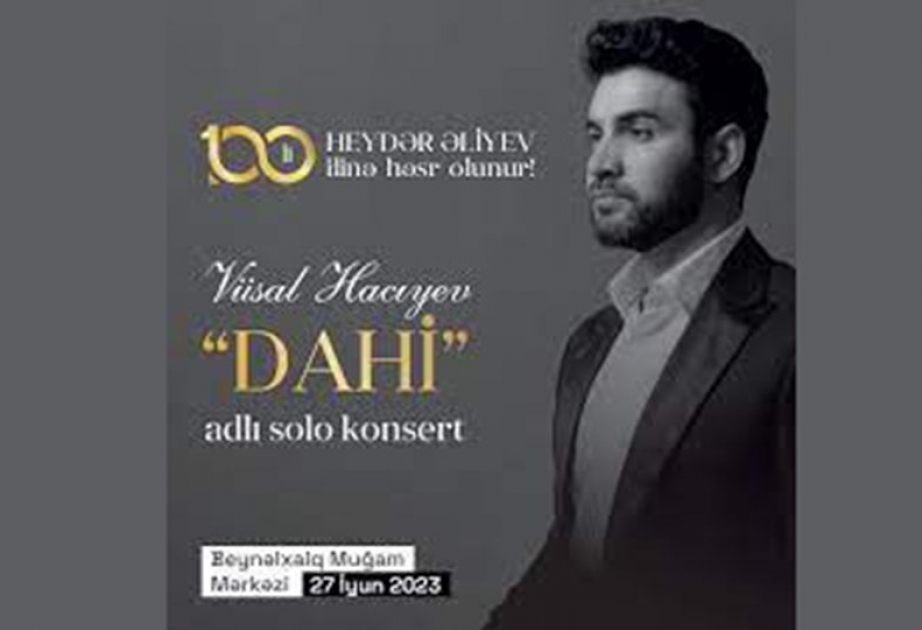 Müğənni ilk solo konsertini Ulu Öndərin 100 illiyinə həsr edib