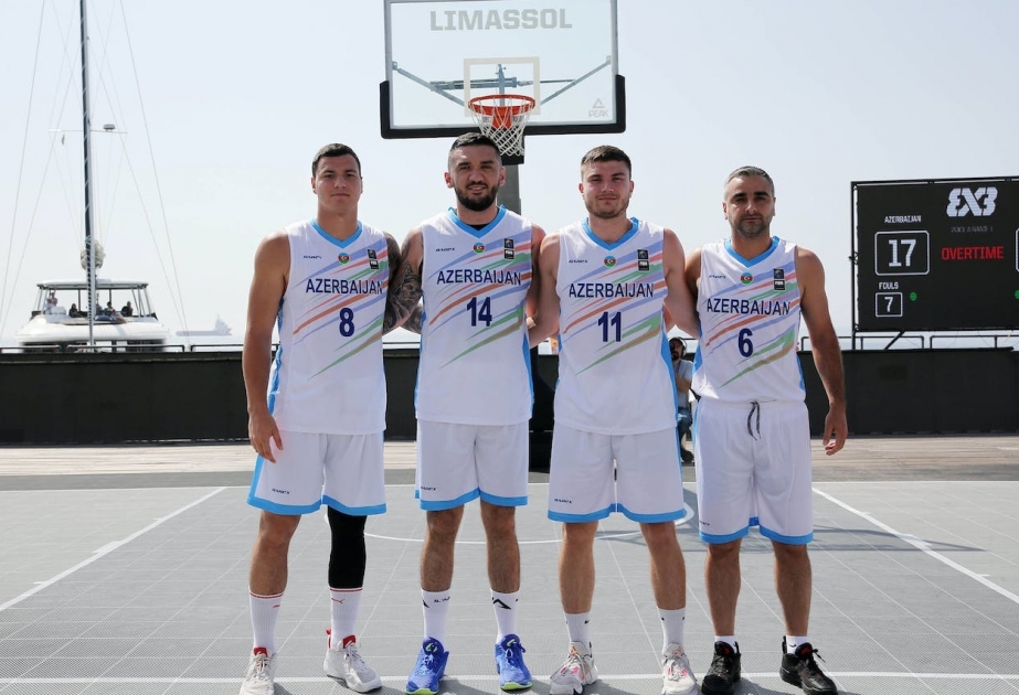 Kişilərdən ibarət 3x3 basketbol millimiz 1/4 finalda