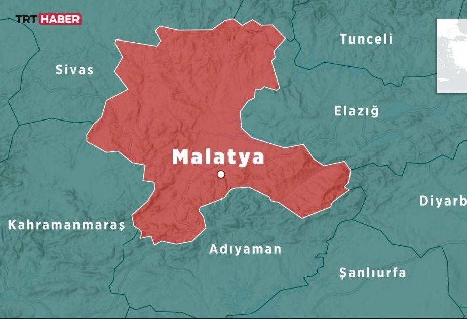 Malatyada 4,4 bal gücündə zəlzələ qeydə alınıb