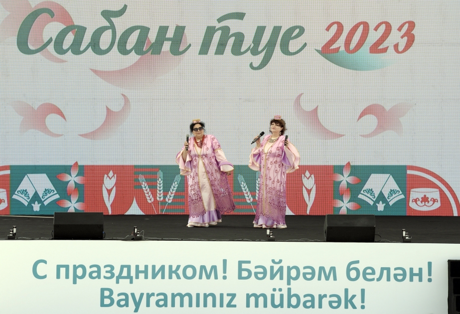 Tatarstan’s national holiday Sabantuy marked in Baku VIDEO