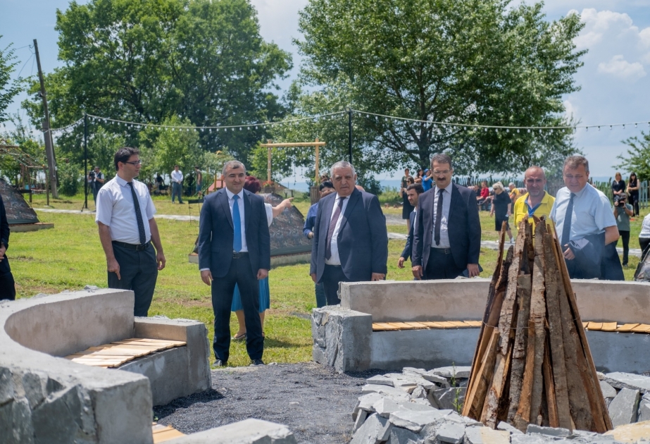 “Şəhərdən Kəndə” layihəsi çərçivəsində Zaqatalada fermer təsərrüfatına dəstək göstərilib