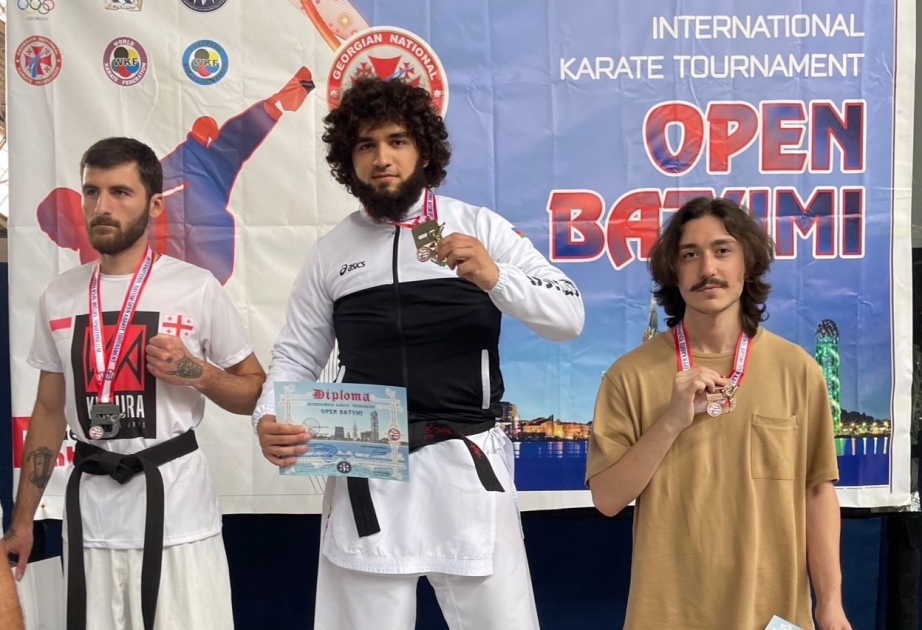 Azerbaijan`s Ulvi Mammadov wins Batumi Open Karate tournament