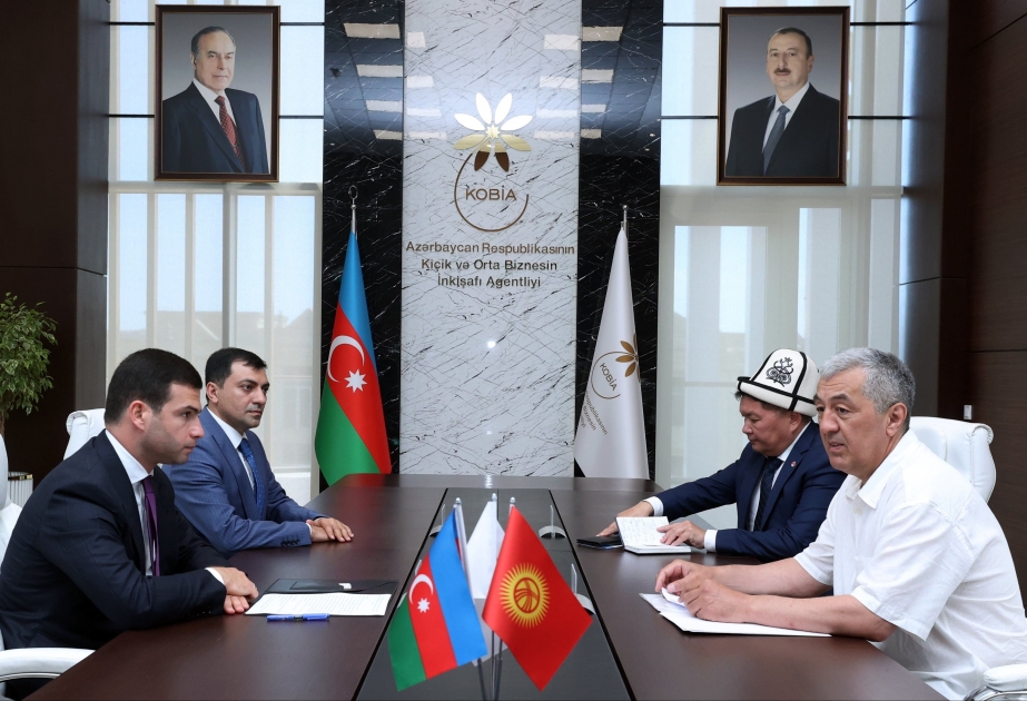 KOBİA və Qırğızıstanın Ticarət və Sənaye Palatası arasında görüş keçirilib