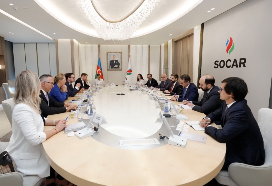 SOCAR-ın prezidenti “PKN Orlen” şirkətinin İdarə Heyətinin sədri ilə görüşüb