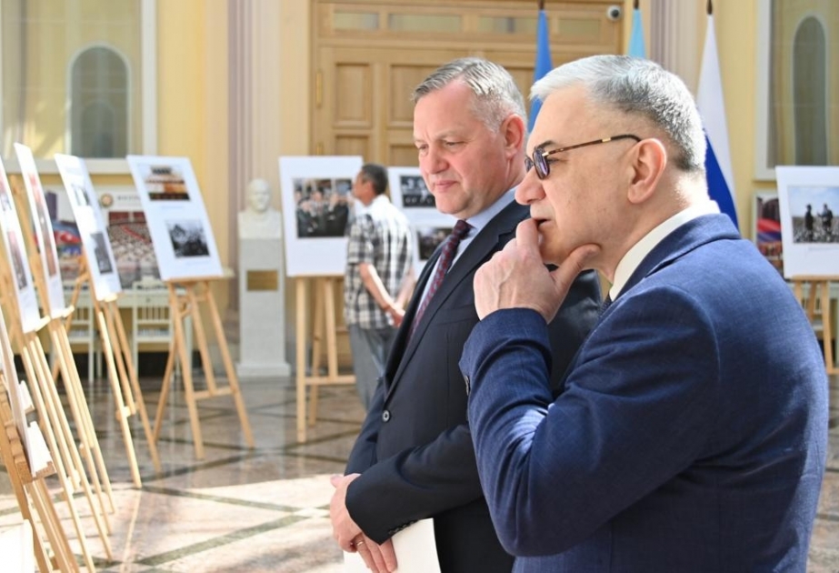 В Санкт-Петербурге открылась выставка, посвященная 100-летию общенационального лидера Гейдара Алиева