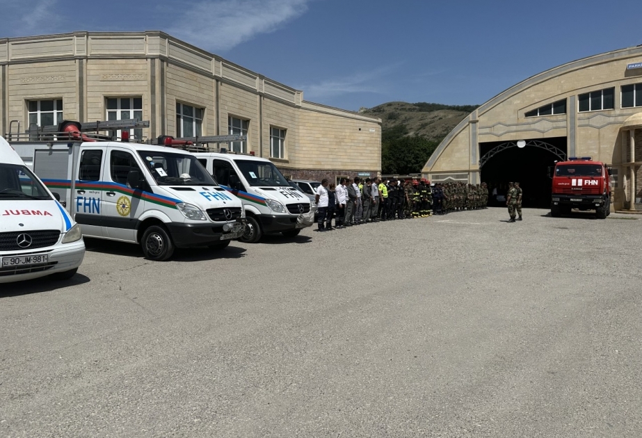 FHN: Xüsusi Riskli Xilasetmə Xidməti ilə birgə taktiki-xüsusi təlim