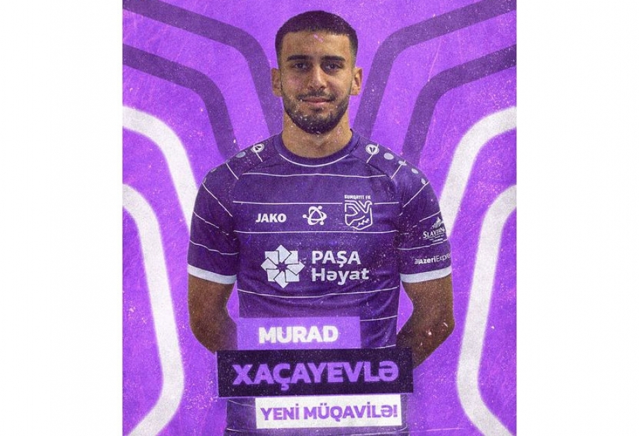 “Sumqayıt” klubu futbolçusu ilə müqavilənin müddətini uzadıb