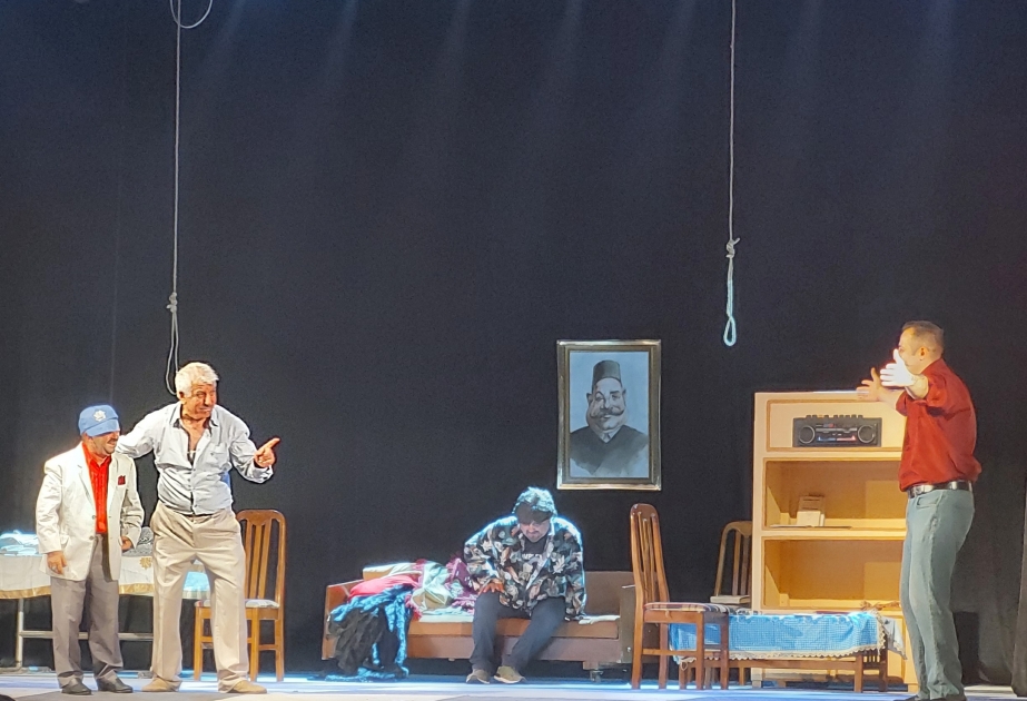 Mingəçevir Dövlət Dram Teatrı Bakıda çıxış edib