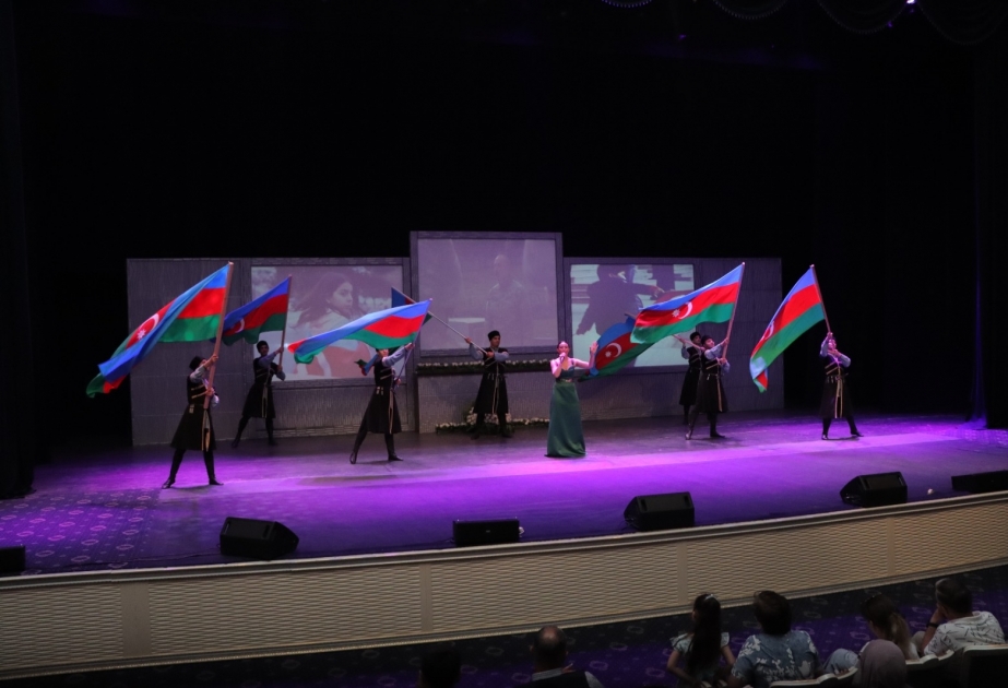 Gəncədə Azərbaycan Dövlət Akademik Musiqili Teatrının konsert proqramı keçirilib