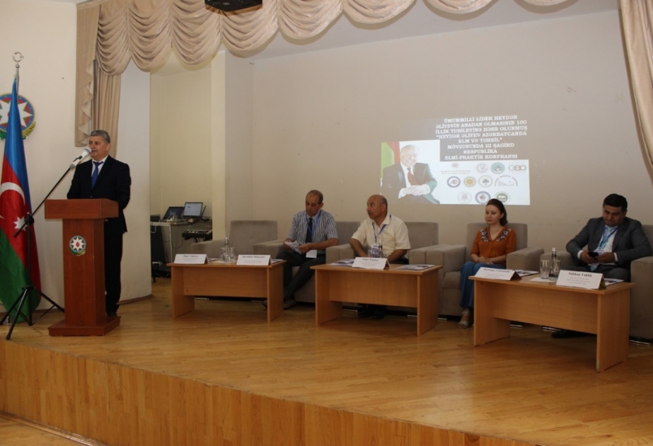 “Heydər Əliyev: Azərbaycanda elm və təhsil” - elmi konfrans