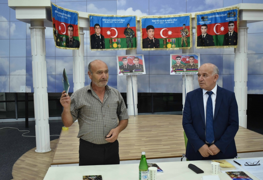 Şəhid qardaşlara həsr olunan kitab ictimaiyyətə təqdim edilib