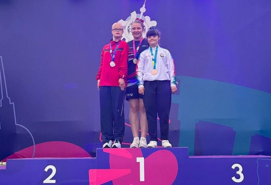 Aserbaidschanische rhythmische Sportgymnastin holt Bronze bei Special Olympics World Summer Games in Berlin
