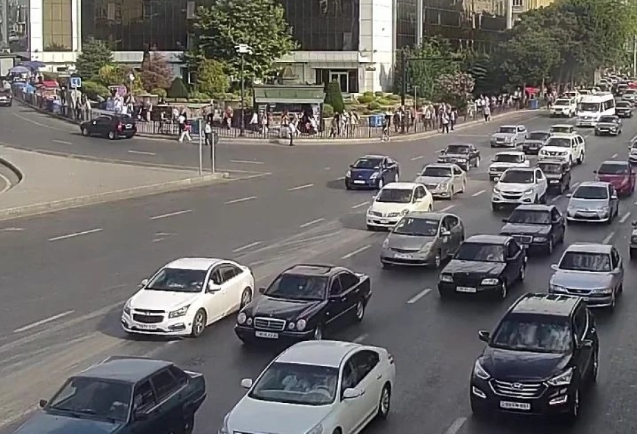 Bakıda hazırda sıxlıq müşahidə edilən yollar