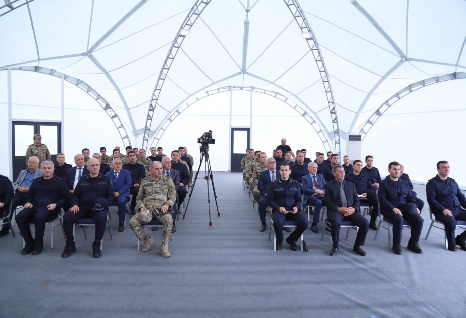 Baş prokuror Laçın şəhərində əməliyyat müşavirəsi keçirib